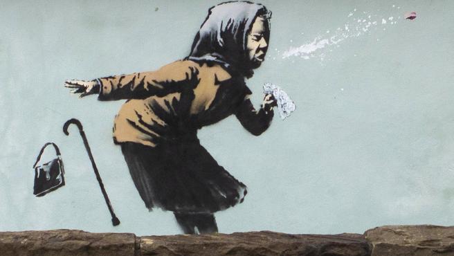 Banksy - Achoo!! Banksy - Achoo!!