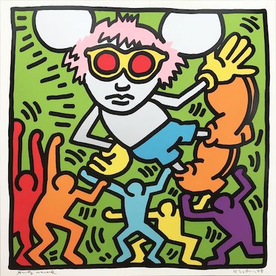 Keith Haring, Andy Warhol Keith Haring, Andy Warhol