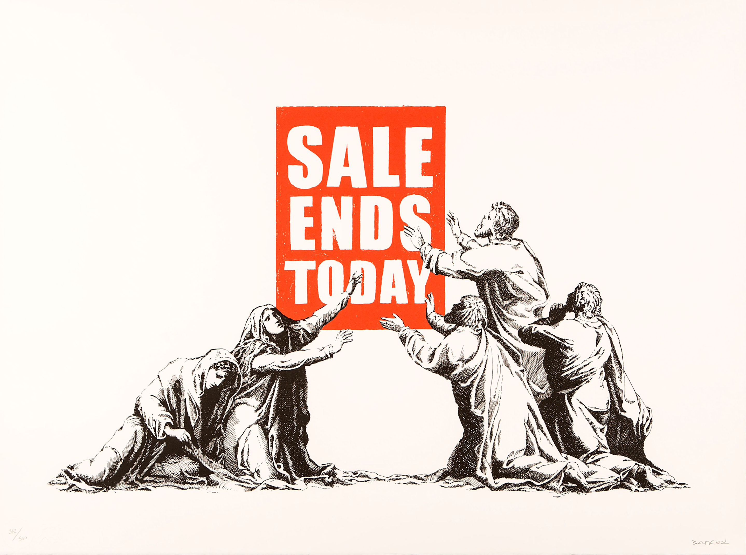 Banksy - Sale Ends Banksy - Sale Ends