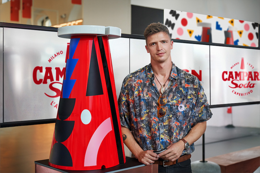 Marco Oggian con DUO x Campari Soda
