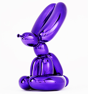 Il Coniglio di Jeff Koons 'Rabbit' in Porcellana Il Coniglio di Jeff Koons 'Rabbit' in Porcellana