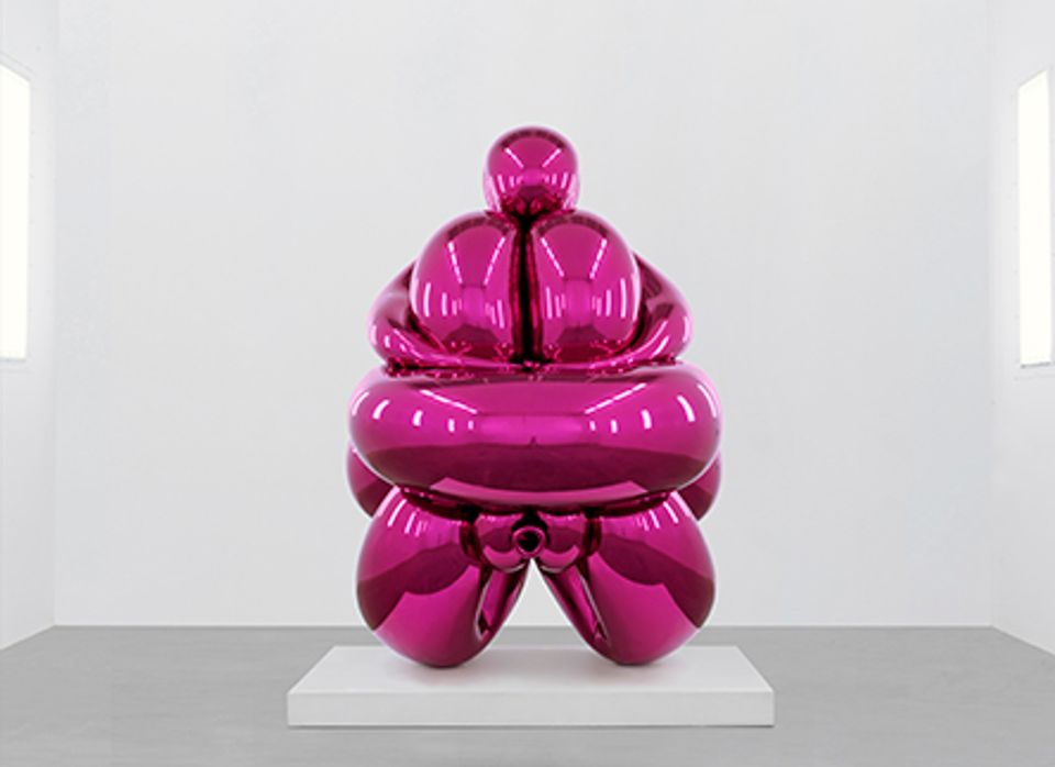 Jeff Koons - Balloon Venus Hohlen Fels Jeff Koons - Balloon Venus Hohlen Fels