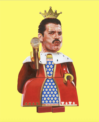 Freddy Mercury della Collezione di José Molinaa Hero Never Dies Freddy Mercury della Collezione di José Molinaa Hero Never Dies