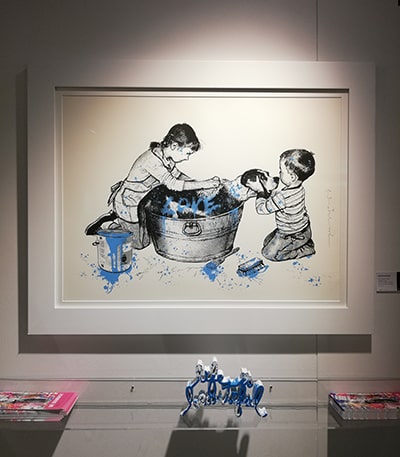 Mr Brainwash - Best Friends Blue Mr Brainwash - Best Friends Blue
