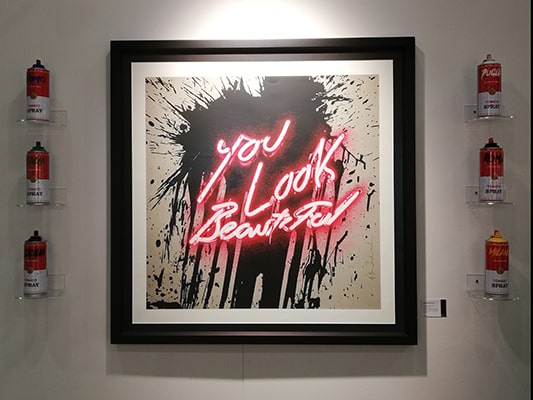 Mr Brainwash - You Look Beautiful - Neon Mr Brainwash - You Look Beautiful - Neon