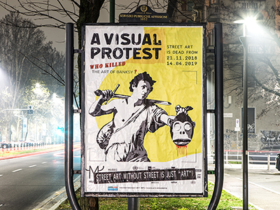 Manifesto “Street Art without Street is ‘Just’ Art” di Mr. Savethewall Manifesto “Street Art without Street is ‘Just’ Art” di Mr. Savethewall