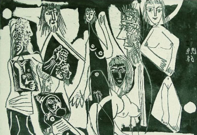 ”Pablo Pablo Picasso - Tableaux à vendre en ligne